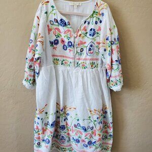 Girls Dress Chelsea & Violet Size L Embroided